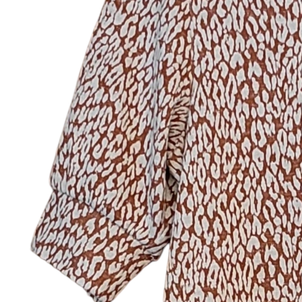 Loft Animal Print Top - Picture 5 of 6